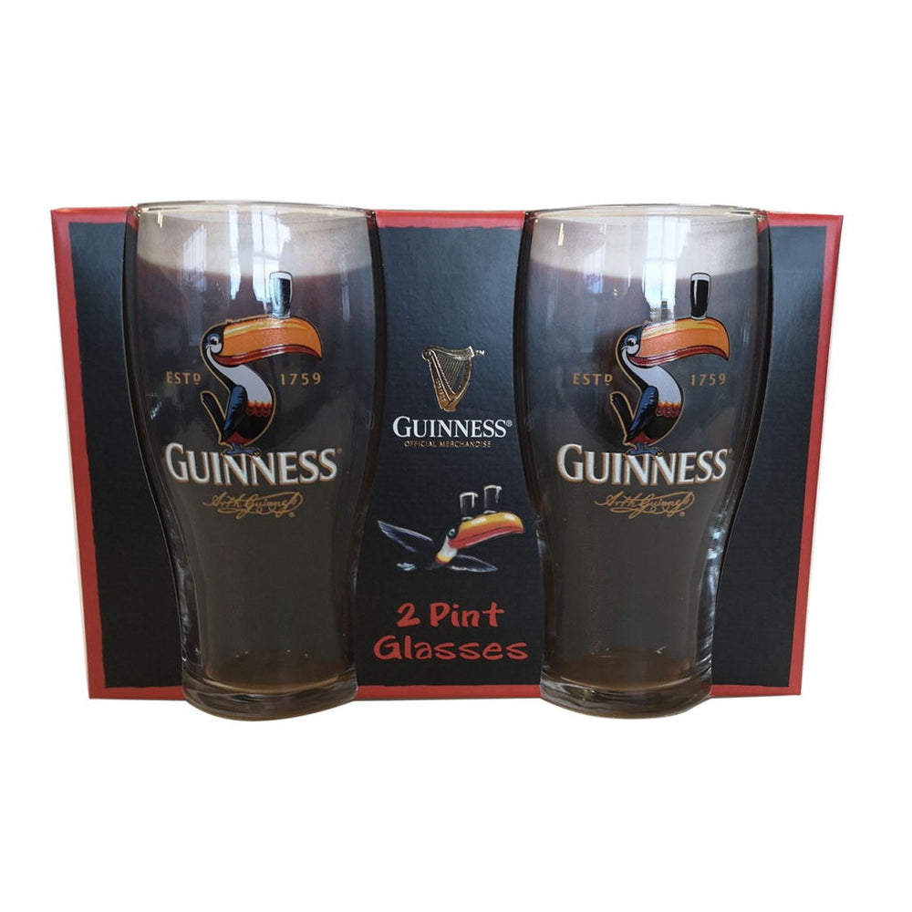 Guinness Toucan 2pk Pint Glass by SGC