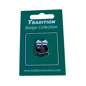 Derry Coat of Arms Crest Pin Badge