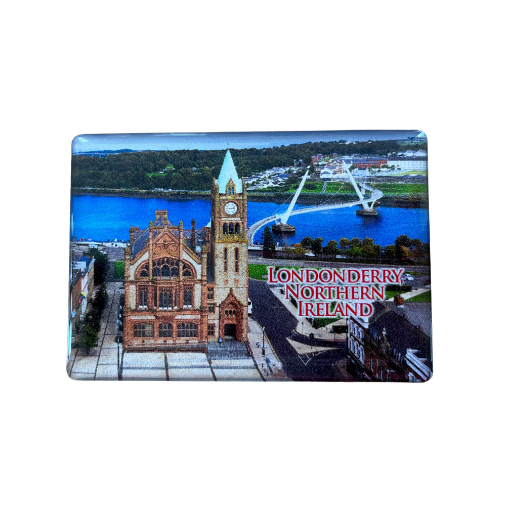'Londonderry Northern Ireland' Fridge Magnet