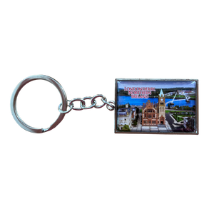 'Londonderry Northern Ireland' Metal Keyring