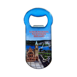 'Londonderry Northern Ireland' Bottle Opener Magnet