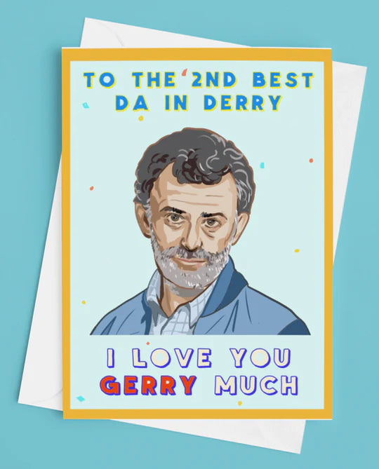 '2nd Best Da In Derry' Fathers Day Card by DNT