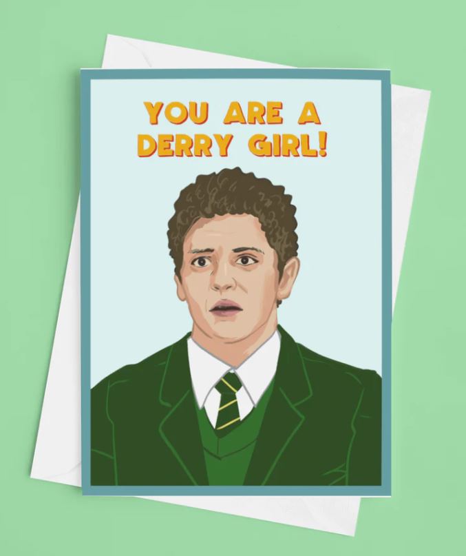 Derry Girls James Greeting Card