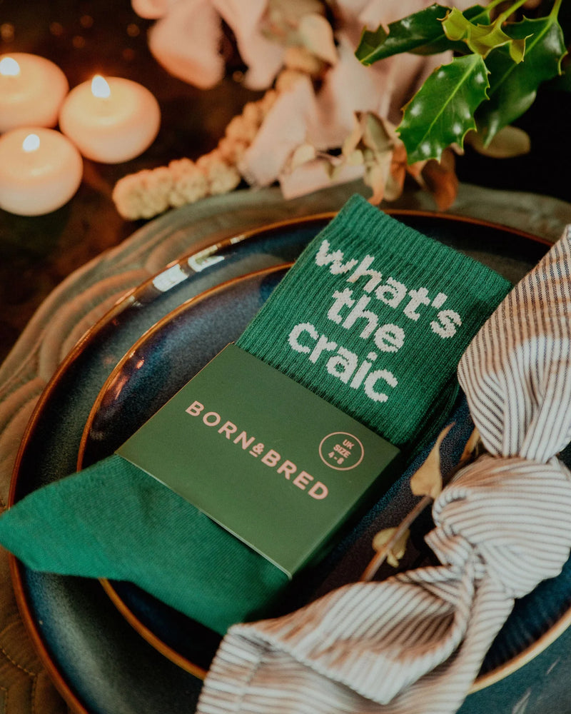 'What's The Craic' Socks