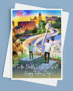 'Daddy I Love So Well' Son Fathers Day Card by DNT