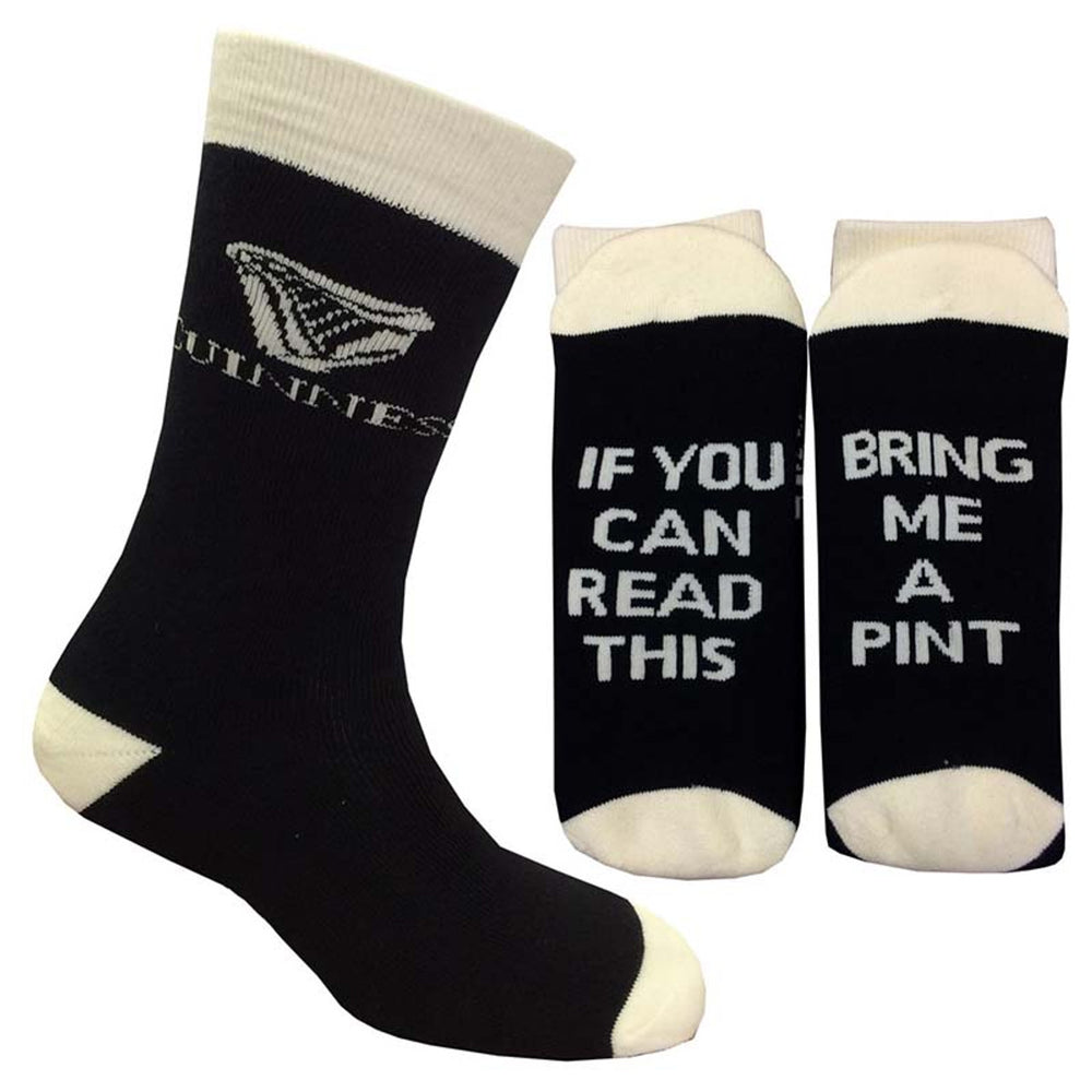 
            
                Load image into Gallery viewer, Guinness &amp;#39;Bring Me A Pint&amp;#39; Socks by SGC
            
        