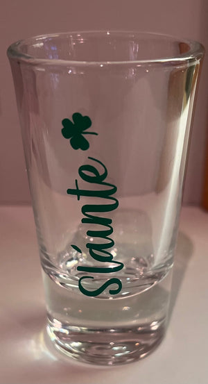 Sláinte Shot Glass