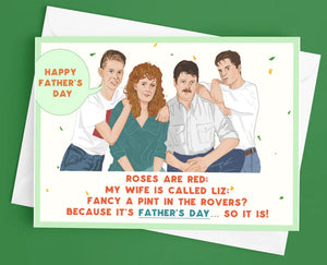 McDonald Family Fathers Day Card by DNT