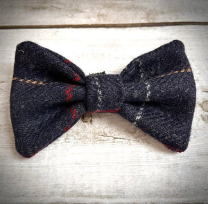 Tweed Dicky Bow For Dogs
