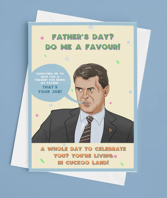 Roy Keane Fathers Day Card by DNT