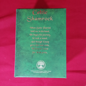 Celtic Shamrock Christmas Bauble