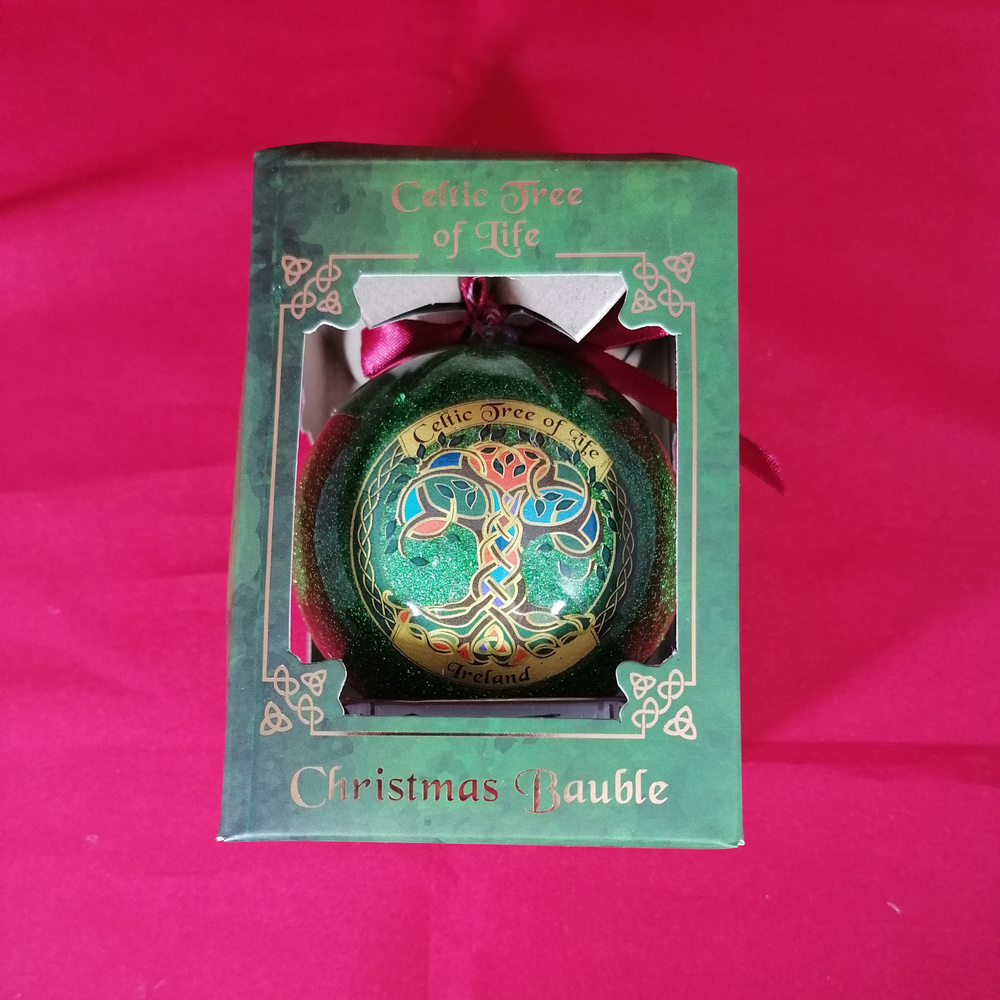Celtic Tree Of Life Christmas Bauble