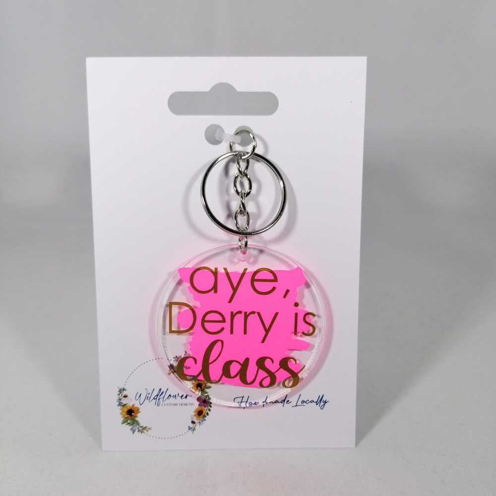
            
                Load image into Gallery viewer, Derry Girls Quote Keyring
            
        