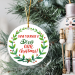 'Have Yourself A Derry Little Christmas' Typography Decoration