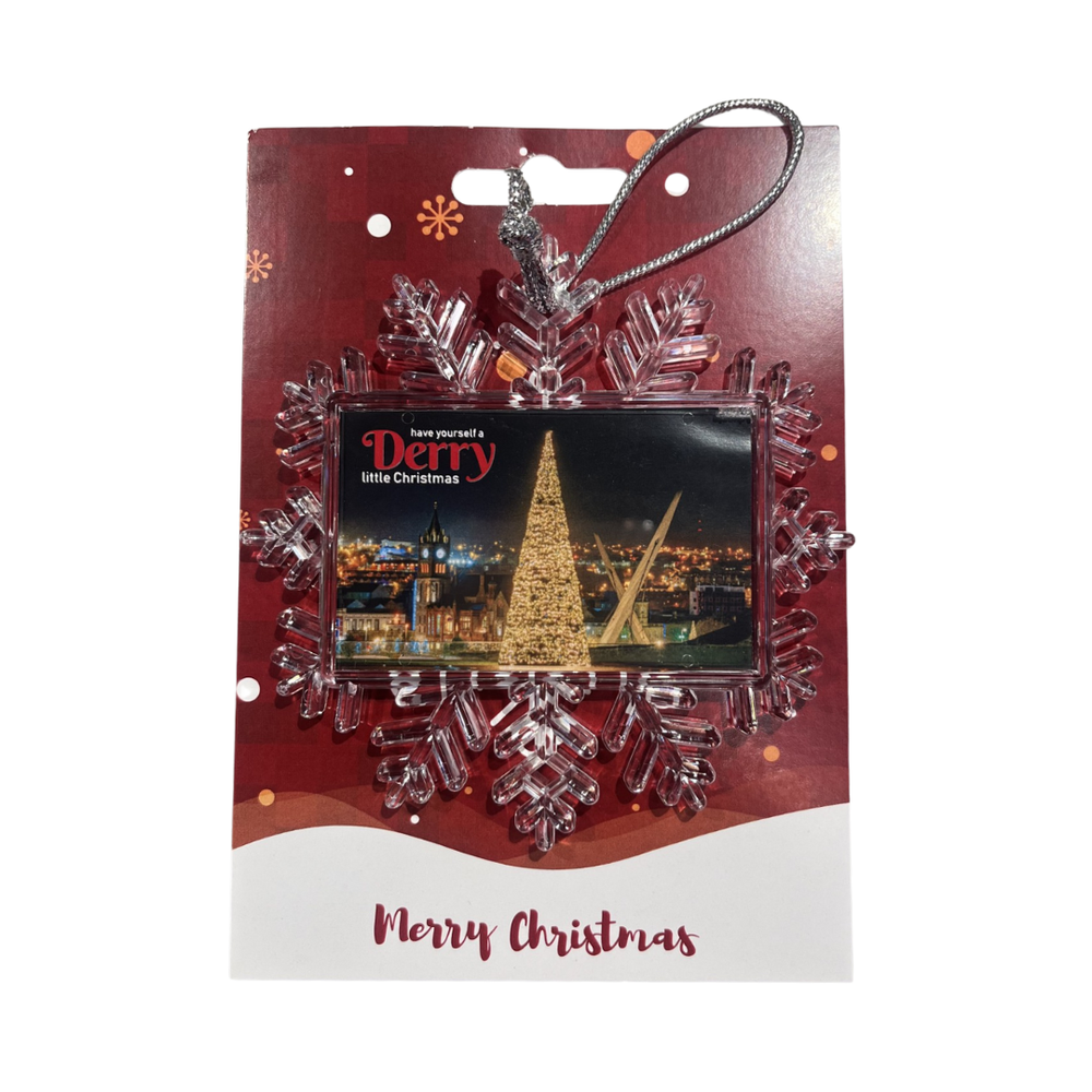 Derry Snowflake Christmas Decoration