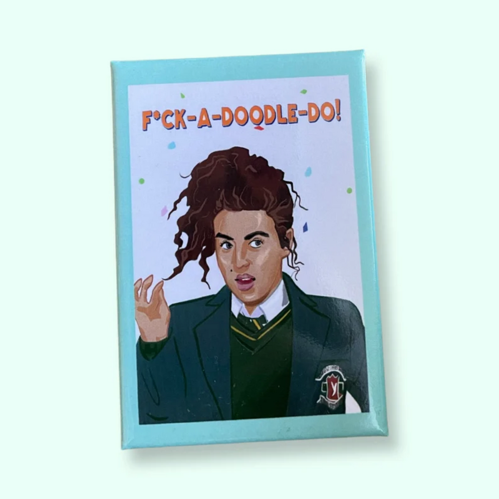 
            
                Load image into Gallery viewer, Derry Girls Michelle &amp;#39;Doodle&amp;#39;  Magnet | Derry Nice Things
            
        
