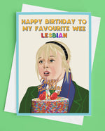 Derry Girls Clare "Wee Lesbian" Birthday Card