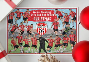 Derry City FC Christmas Card