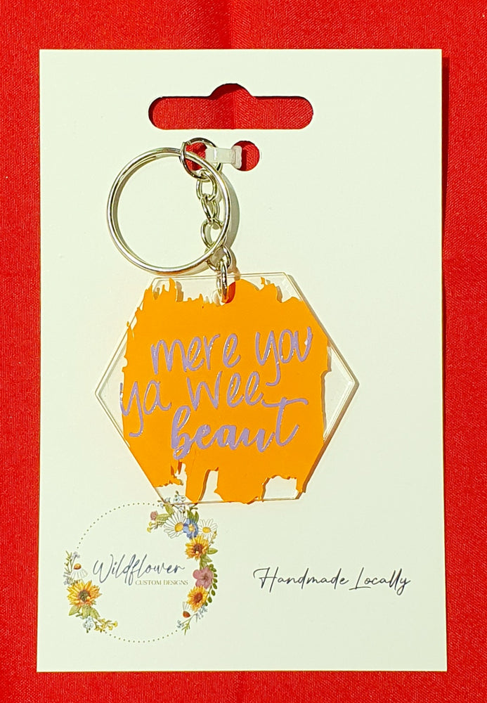 
            
                Load image into Gallery viewer, Derry Sayings Keyrings
            
        