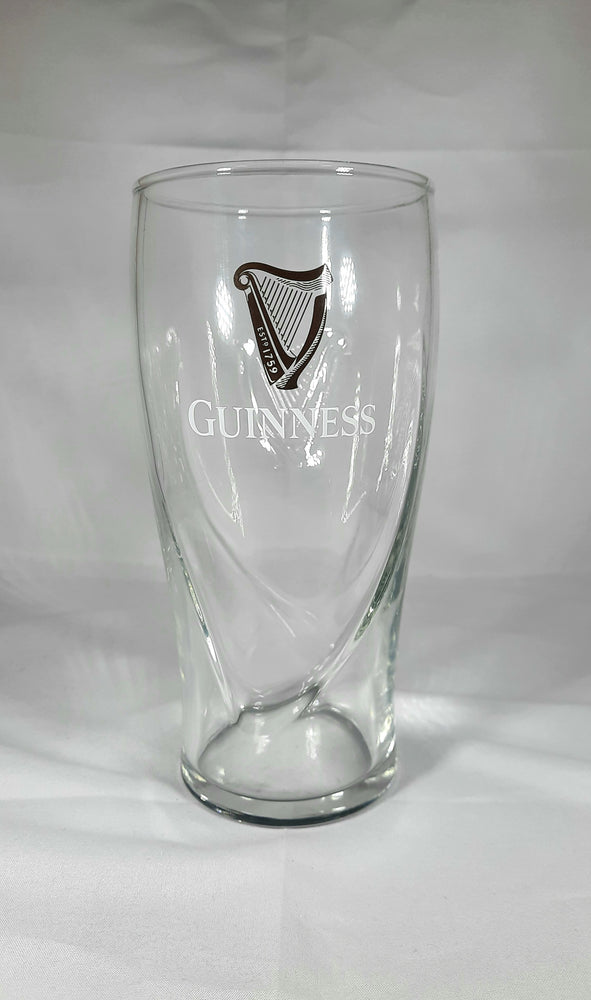 Guinness Embossed Pint Glass