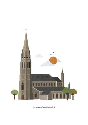 
            
                Load image into Gallery viewer, St. Eugene&amp;#39;s Cathedral - A4 Print
            
        