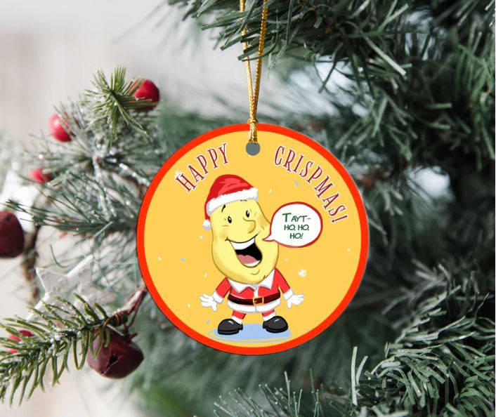 "Derry Nice Things" Tayto Christmas Disc Decoration