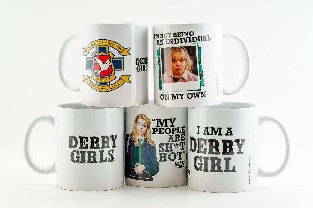 
            
                Load image into Gallery viewer, Derry Girls &amp;#39;I am a Derry Girl&amp;#39; Mug
            
        