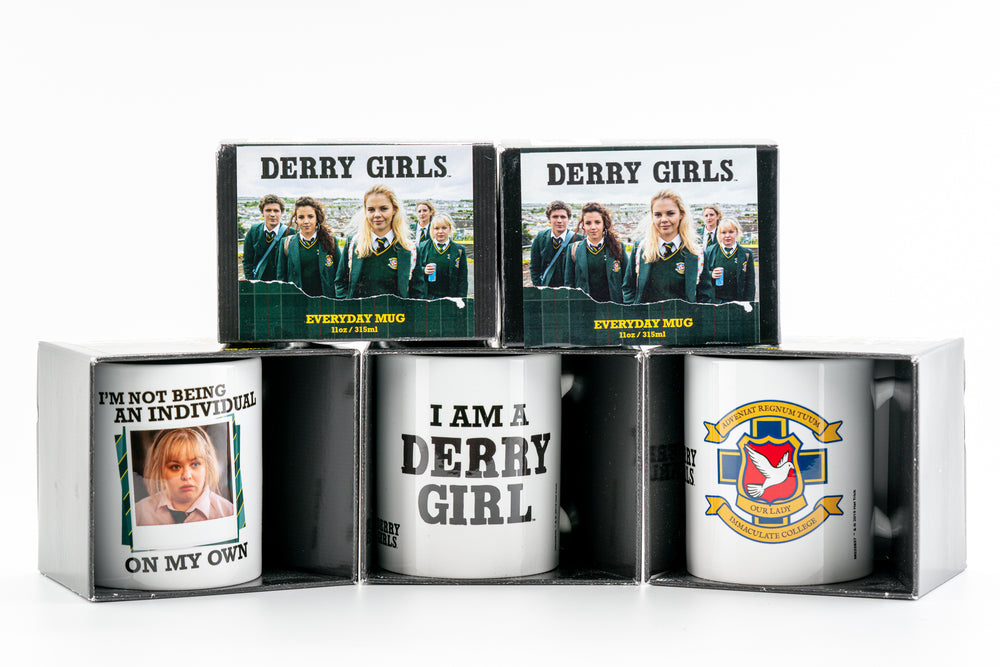 
            
                Load image into Gallery viewer, Derry Girls &amp;#39;I am a Derry Girl&amp;#39; Mug
            
        