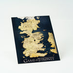 Game of Thrones Postcard- Map
