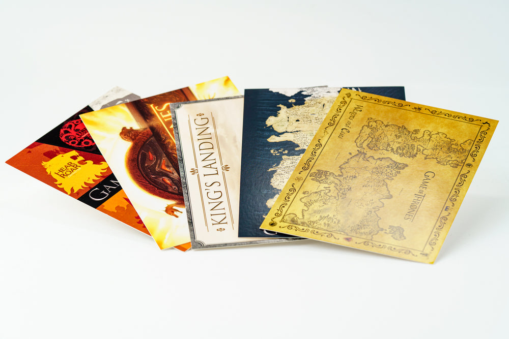 
            
                Load image into Gallery viewer, Game of Thrones Postcard- Map
            
        