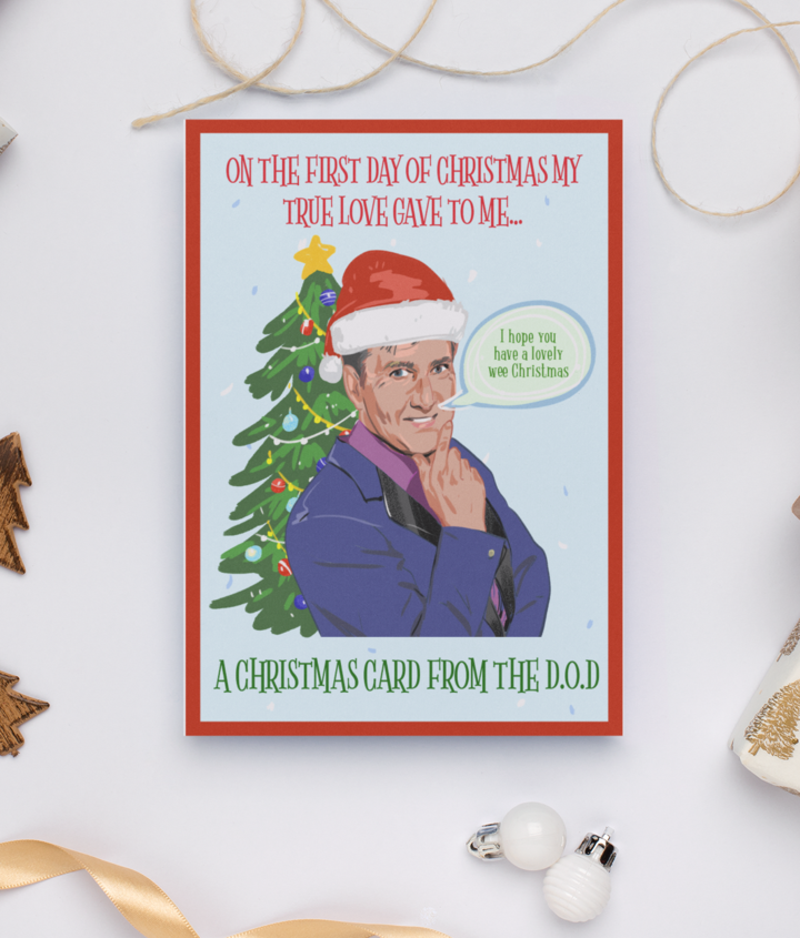 
            
                Load image into Gallery viewer, Daniel O&amp;#39;Donnell D.O.D Christmas Card
            
        
