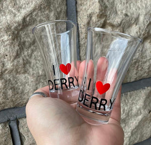 I Love Derry Shot Glass