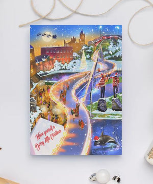 
            
                Load image into Gallery viewer, Derry Nice Things &amp;#39;Derry Collage Christmas&amp;#39; Print A3
            
        