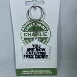 Checkpoint Charlie Derry Keyrings
