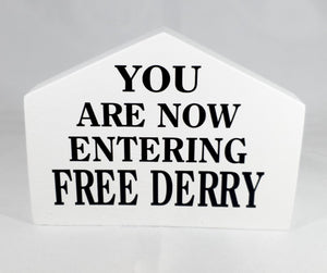 Checkpoint Charlie Free Derry Corner Ornament