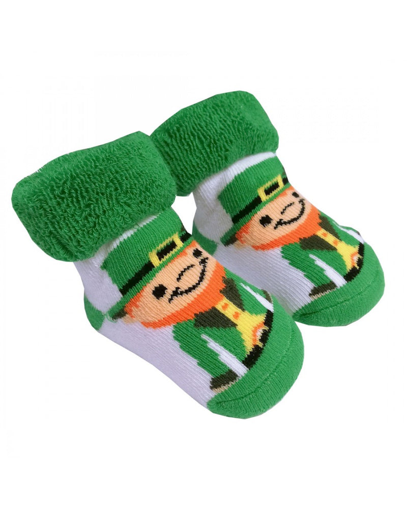Lucky Leprechaun Baby Socks