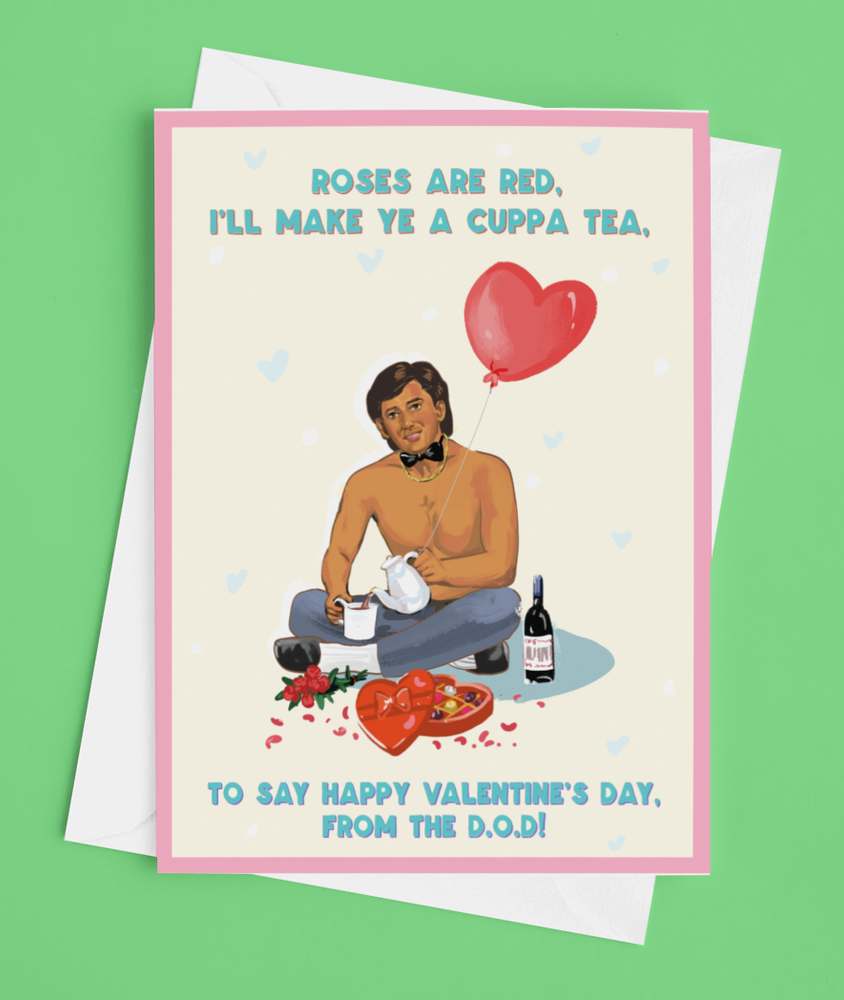 'Daniel O'Donnell Valentines Day Card' by Derry Nice Things