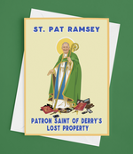 Pat Ramsey Derry St. Patrick's Day Greetings Card