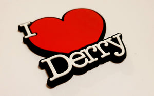 
            
                Load image into Gallery viewer, I Love Derry Magnet
            
        