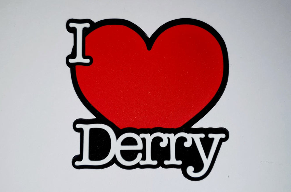 I Love Derry Magnet