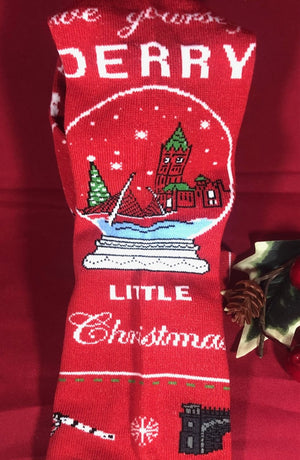 "Have yourself a Derry Little Christmas" Novelty Socks