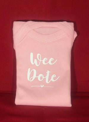 Checkpoint Charlie 'Wee Dote' Baby Vest