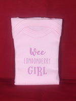 Checkpoint Charlie 'Wee Londonderry Girl'  Baby Vest